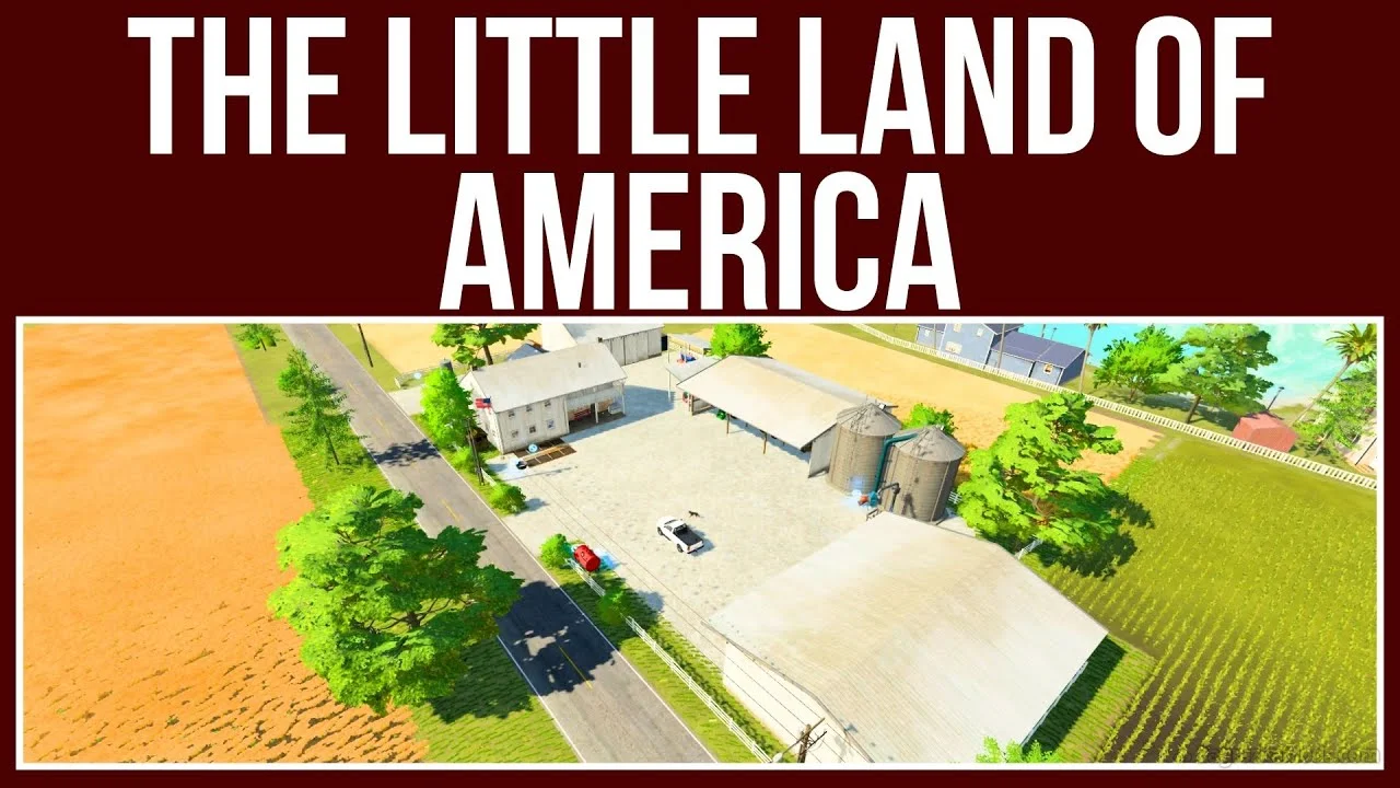 Little Land of America Map v2.0 for FS22