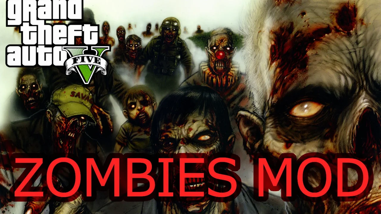 Zombies Mod v1.4.2a for GTA 5