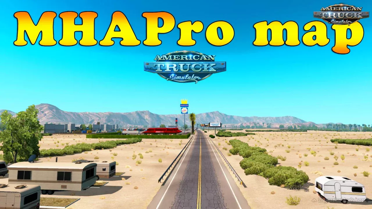 MHAPro Map v1.57 By MsHeavyAlex (1.57.x) for ATS