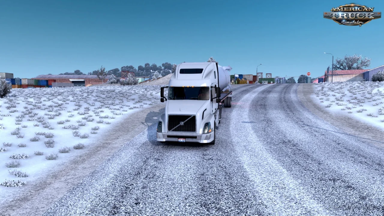 Frosty Winter Weather Mod v5.3 (1.53.x) for ATS