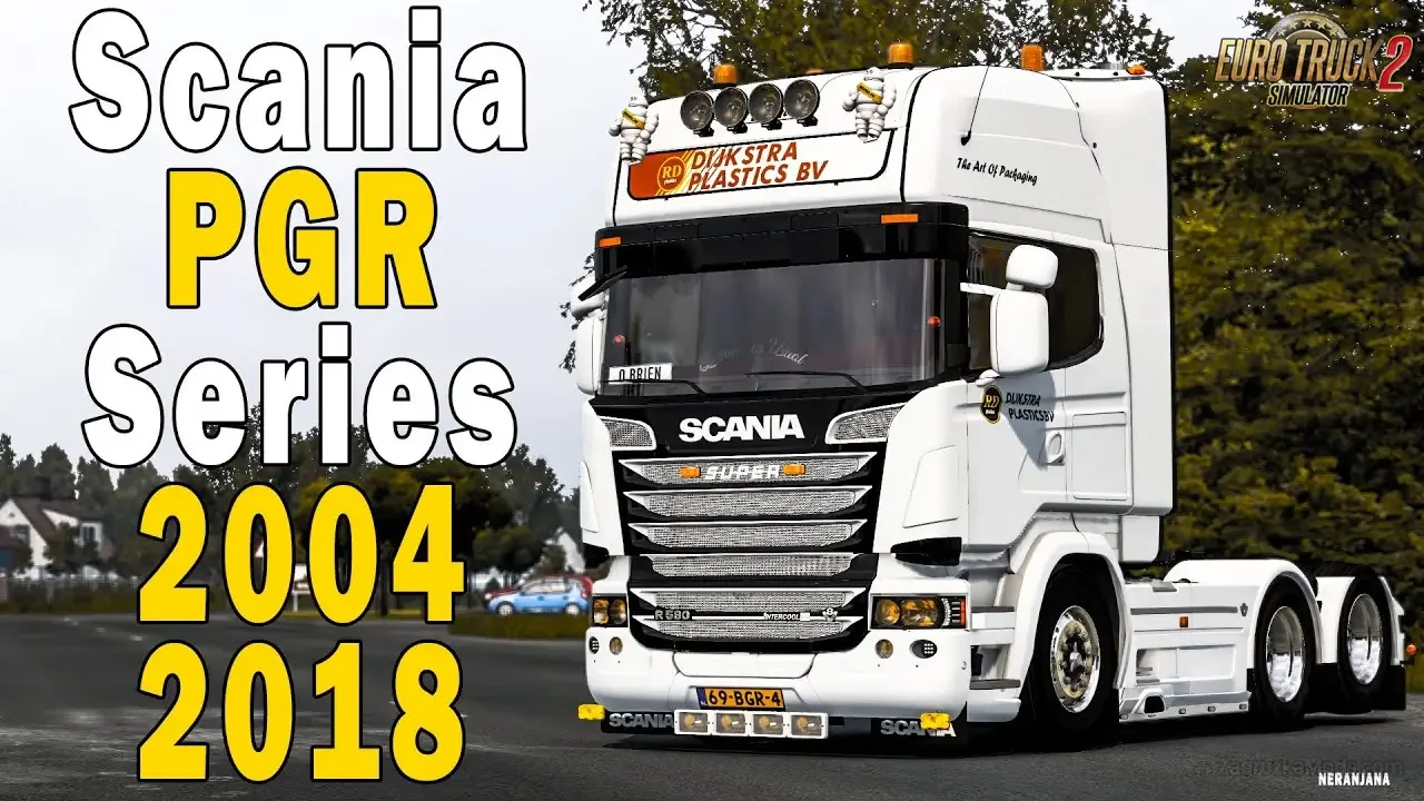 Scania PGR Series 2004-2018 Truck v1.6.3 (1.58.x) for ETS2