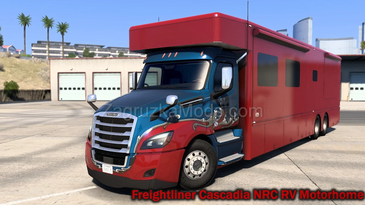 Freightliner Cascadia NRC RV Truck v1.6 (1.52.x) for ATS