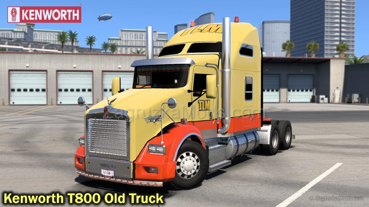 Kenworth T800 Old Truck v1.2 by Cerritos (1.52.x) for ATS