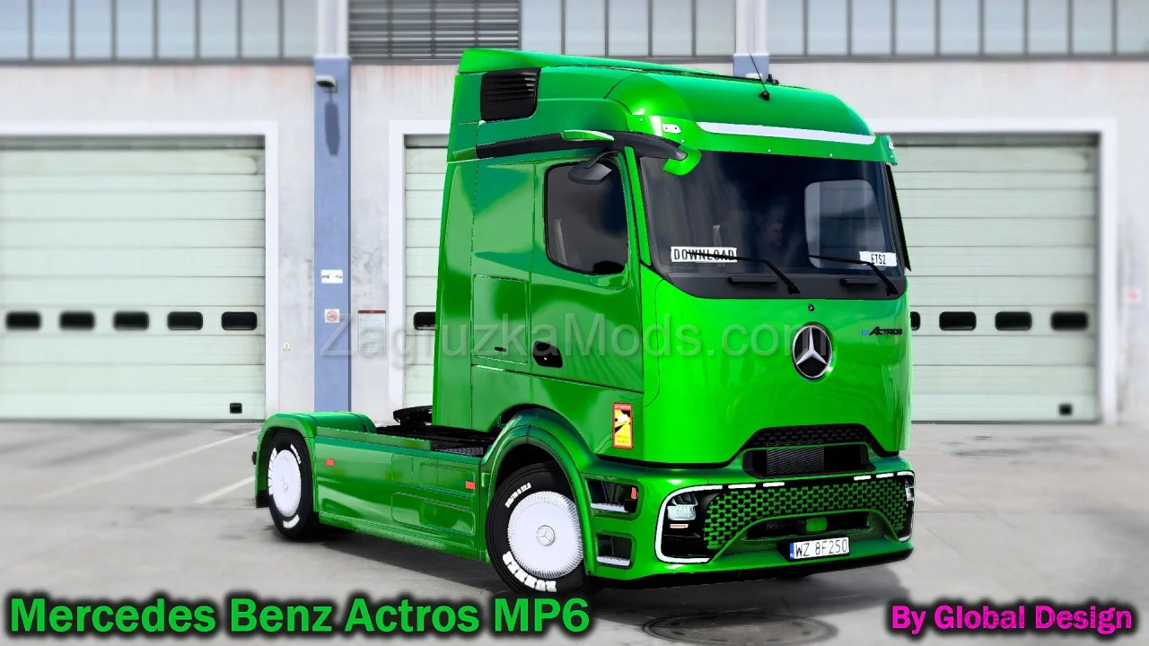 Mercedes Benz Actros MP6 Truck v1.0 (1.52.x) for ETS2