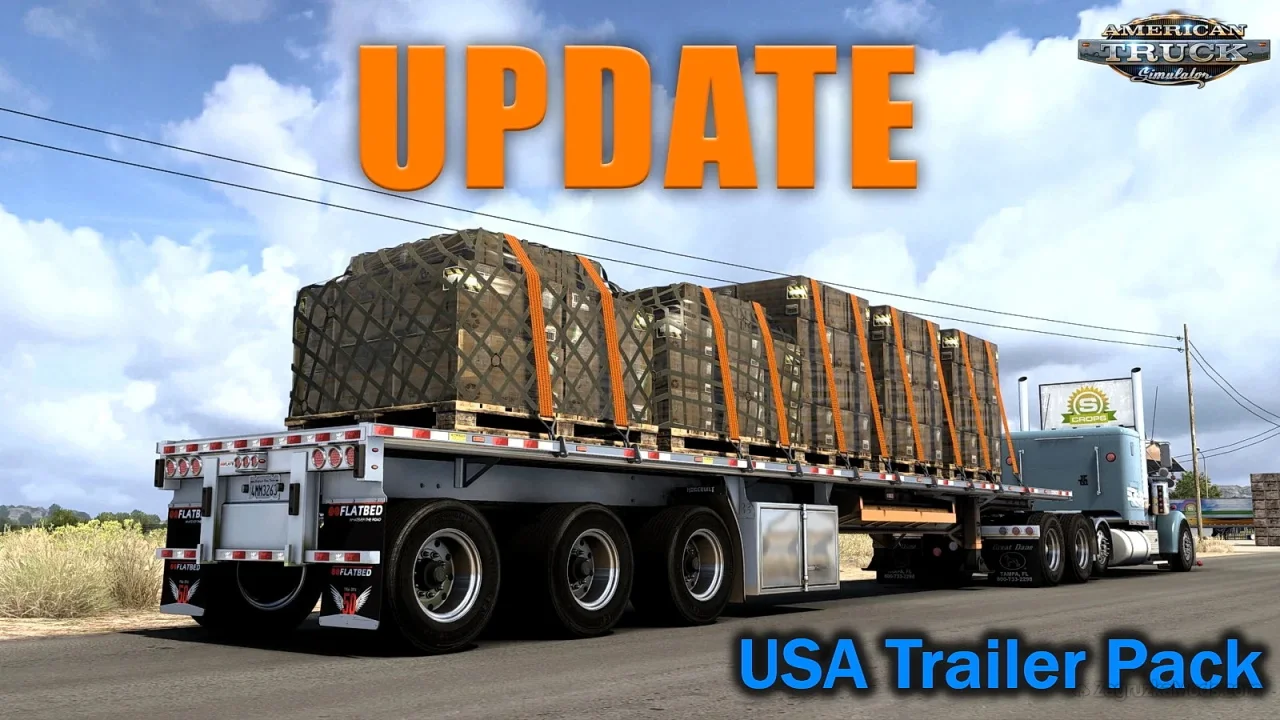 USA Trailer Pack v7.2 By Jon Ruda (1.53.x) for ATS