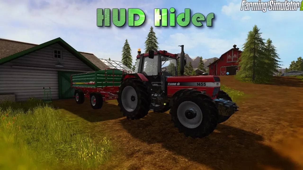 HUD Hider Mod v1.0 by unforgiven for FS25 HUD Hider Mod v1.0 by unforgiven for FS25