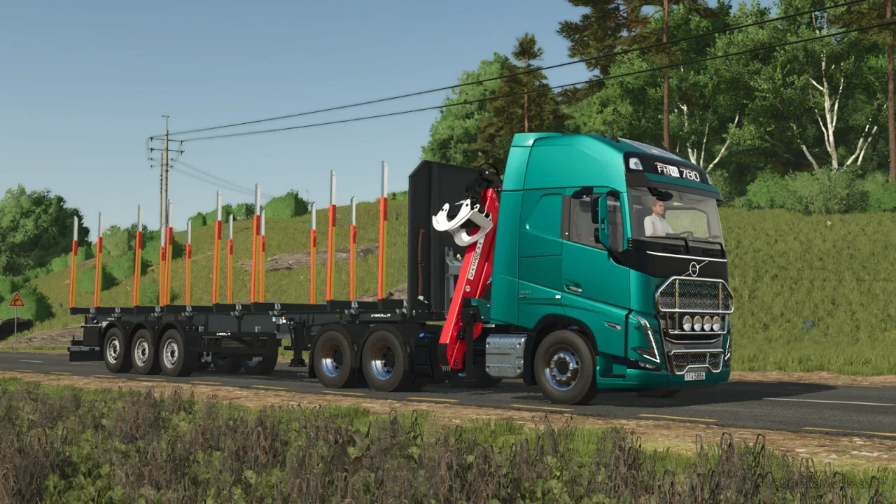 FH16 6x4 Truck + Palfinger Epsilon M12Z v1.0 for FS22