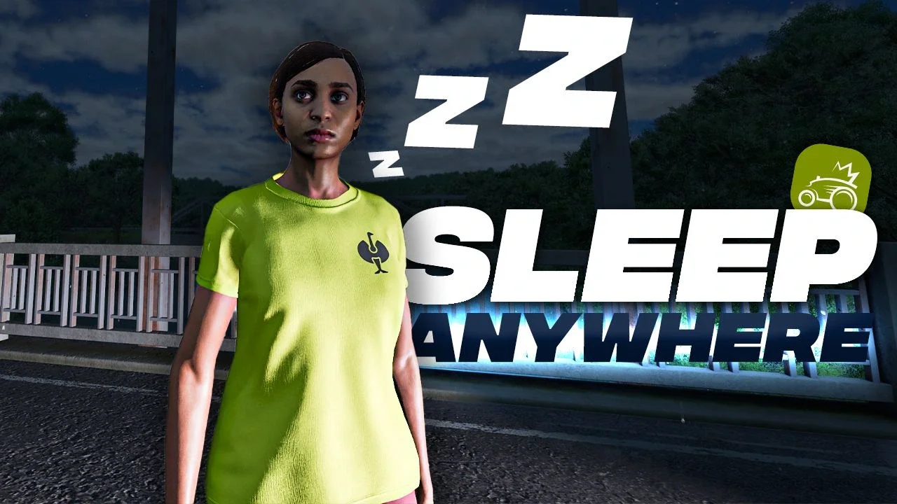 Sleep Anywhere Mod v1.0 for FS25