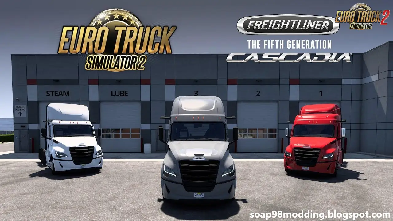 Freightliner Cascadia 2024 v1.0 By soap98 (1.53.x) for ETS2