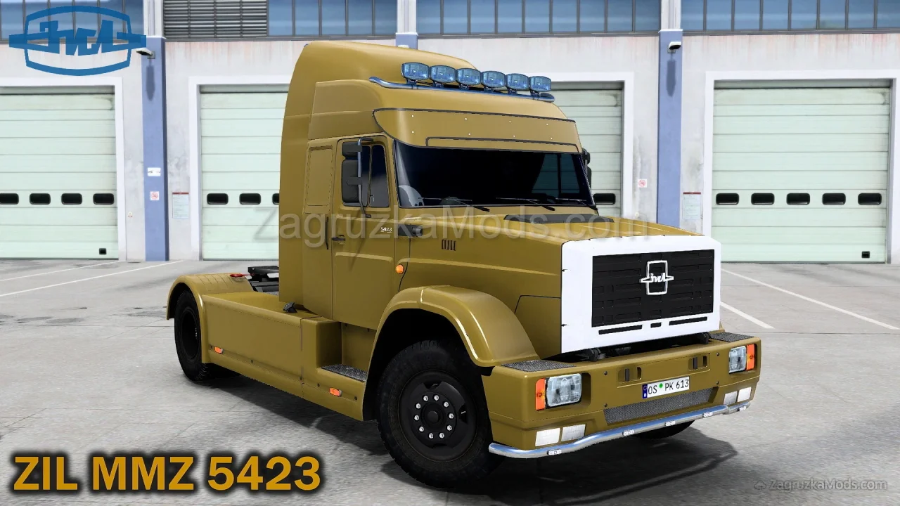 ZIL 5423 MMZ Truck + Interior v1.3 (1.52.x) for ETS2