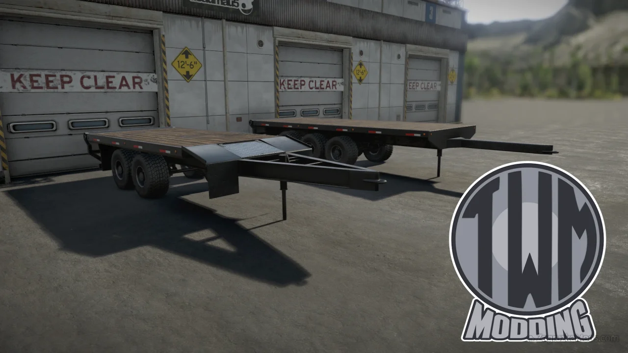 TrailerWerkz Oilfield Tag-a-Long Trailers v1.0 for SnowRunner