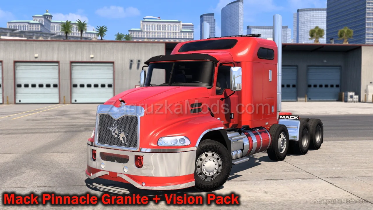 Mack Pinnacle Granite Pack v3.6 (1.53.x) for ATS