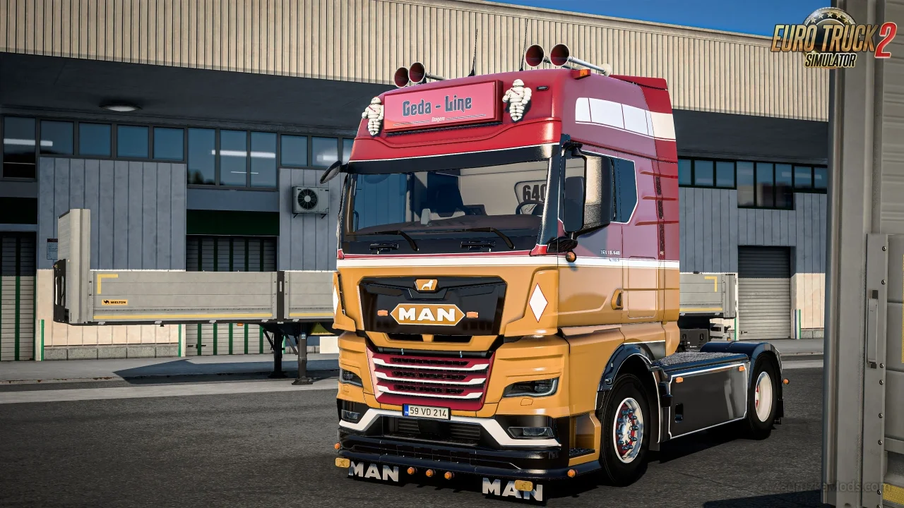 MAN TG3 2020 SCT Desing Truck v1.1 (1.58.x) for ETS2