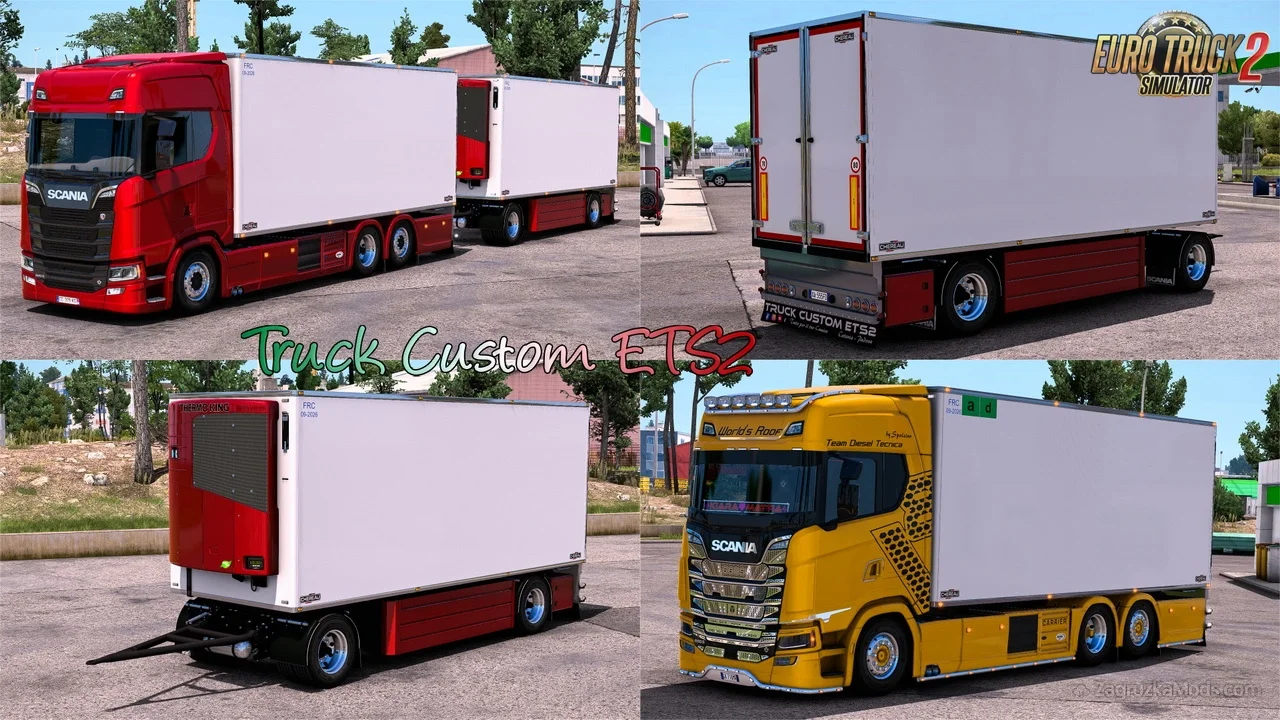 Scania NextGen Autotreno Frigo + Trailer v1.0 (1.53.x) for ETS2