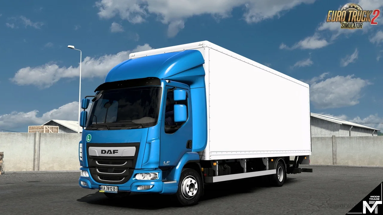 DAF LF Euro VI Truck + Trailer v3.0 (1.53.x) for ETS2