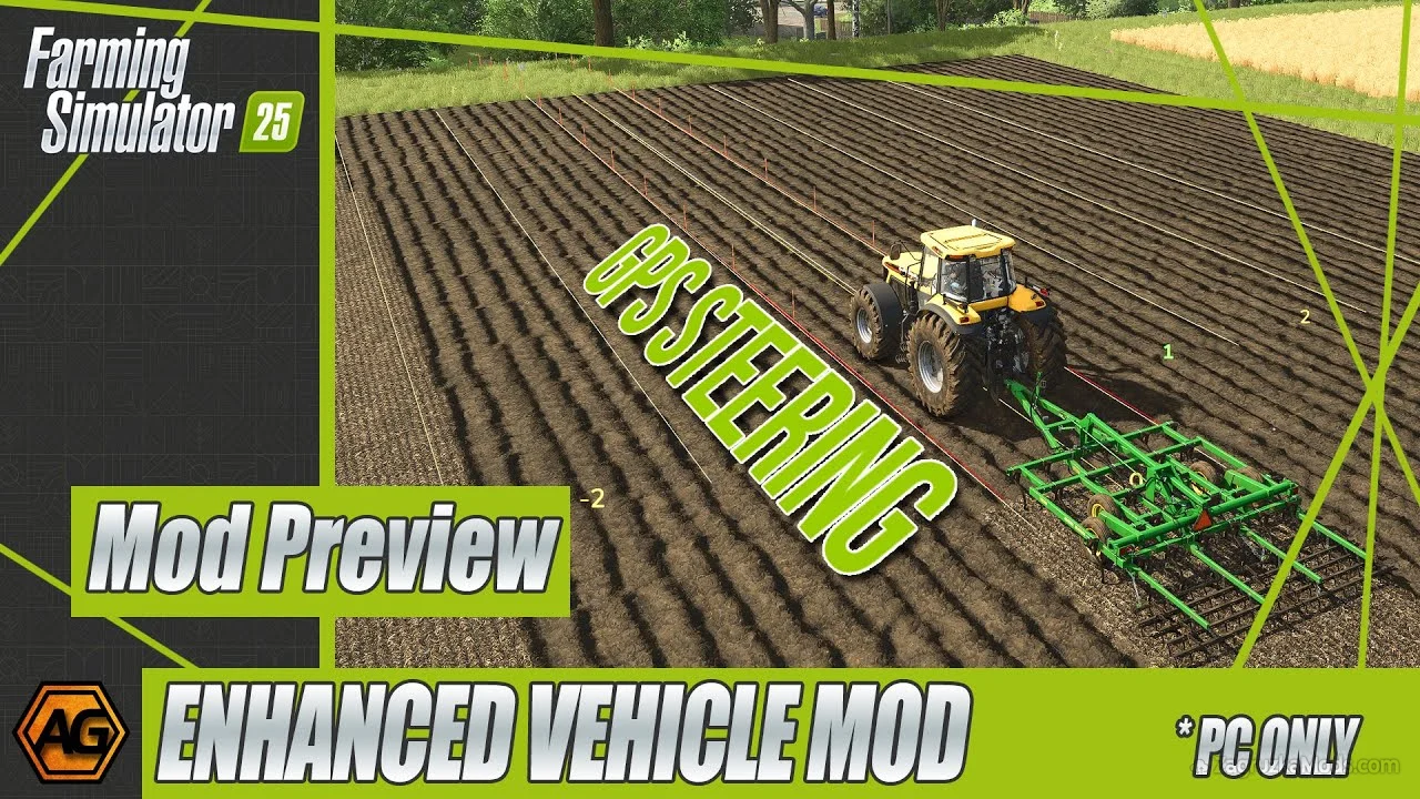 EnhancedVehicle Mod v1.1.2.2 for FS25