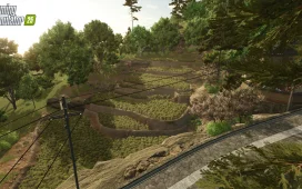 Hutan Pantai Map Preview in FS25