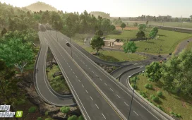 Hutan Pantai Map Preview in FS25