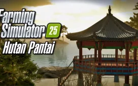 Hutan Pantai Map Preview in FS25