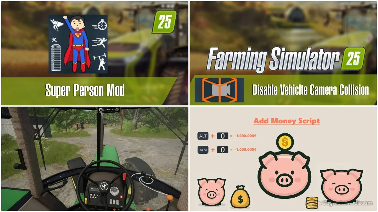 Small Useful Pack Mods for FS25