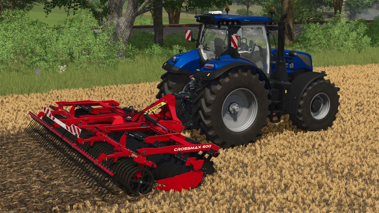 Knoche CROSSMAX 600 v1.0 for FS25