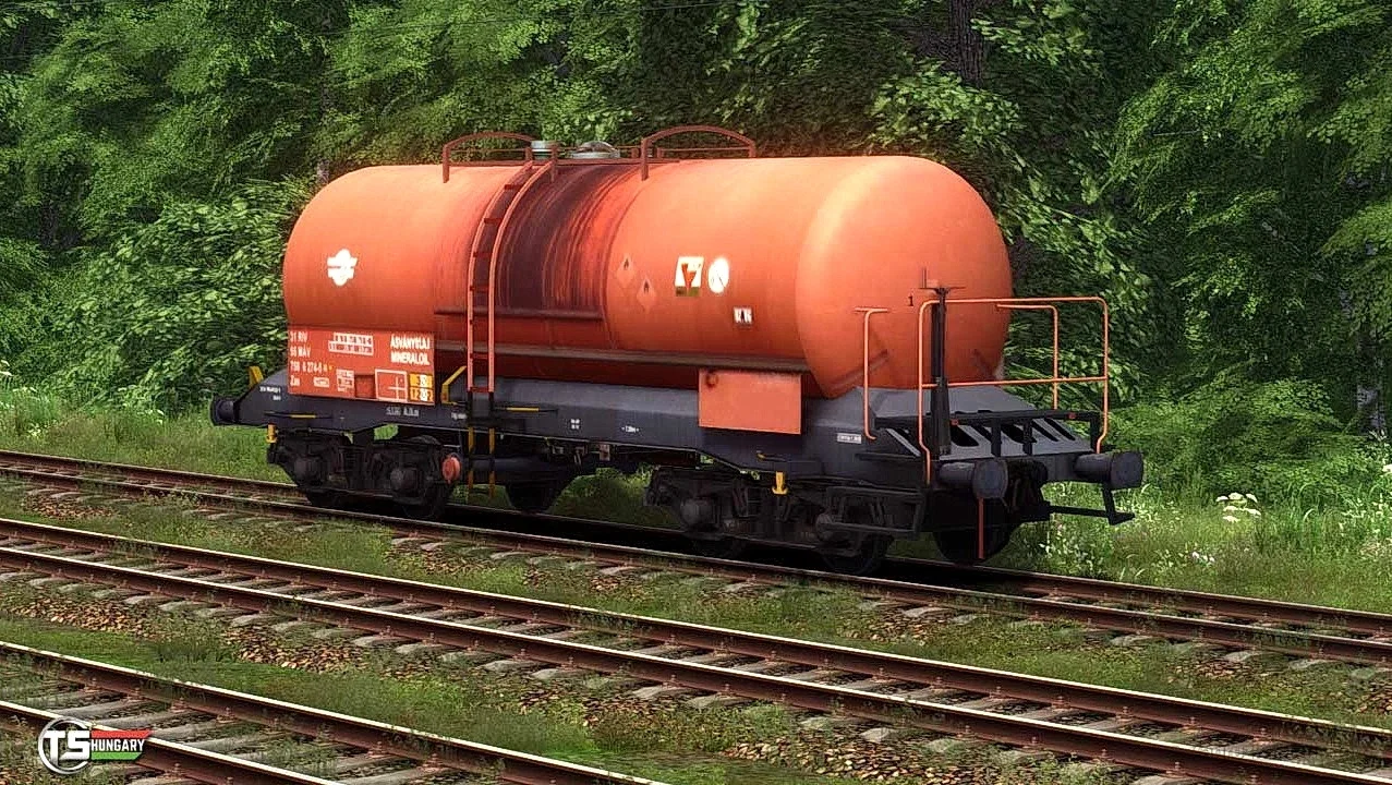 MÁV Zas Csomag Freight Wagon v1.0 for TSC