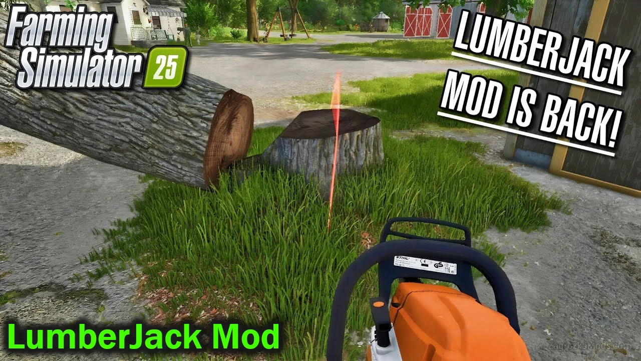 LumberJack Mod v1.1.2 for FS25