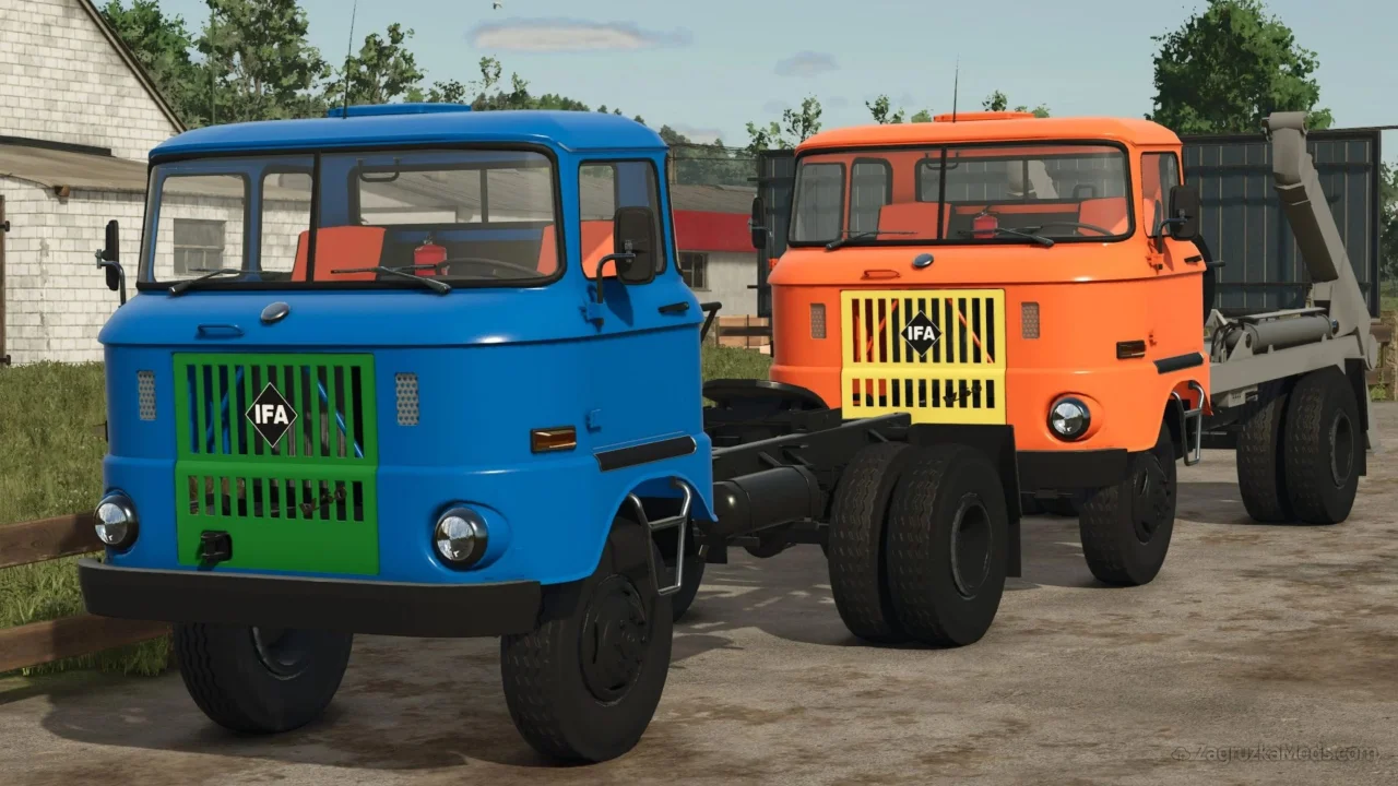 IFA W50 Truck + Modules v1.0 for FS25