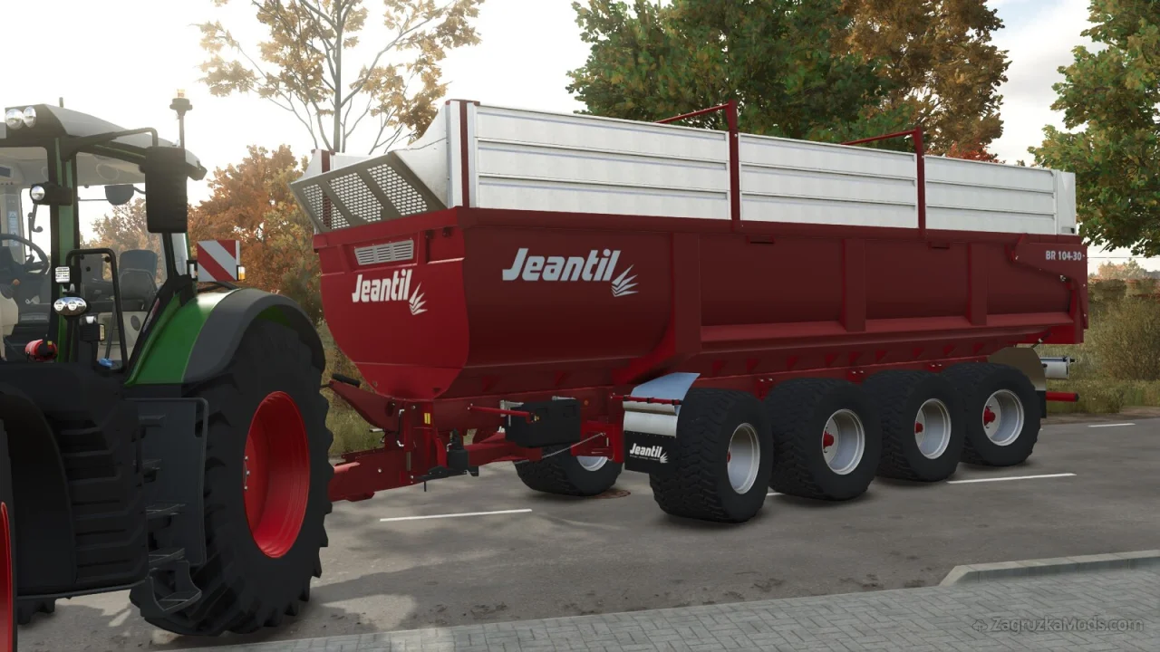 Jeantil BR 104-30 Trailer v1.0 for FS25