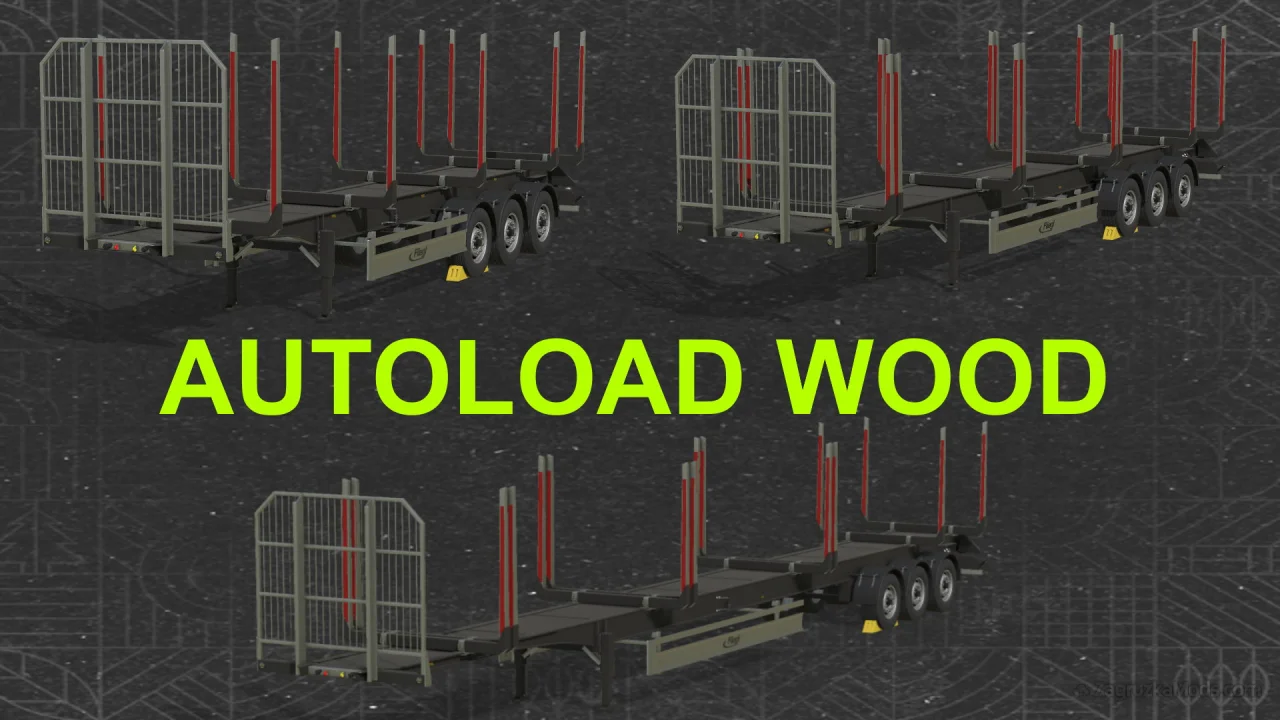 Fliegl Timber Runner Autoload Wood v1.0 for FS25