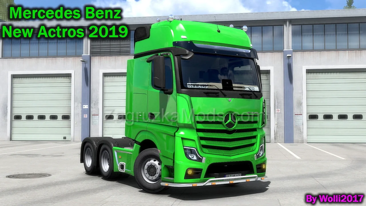 Mercedes Benz New Actros 2019 v2.1 (1.53.x) for ETS2