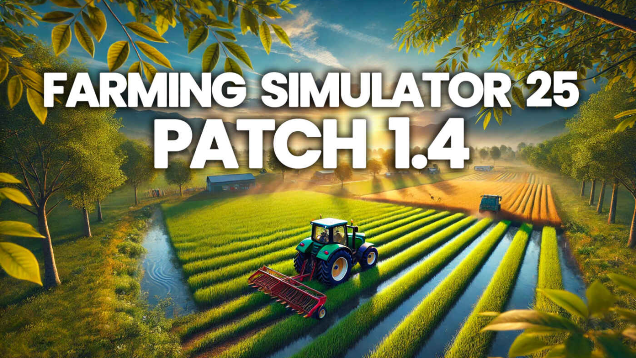 Farming Simulator 25 - Patch 1.4 Released