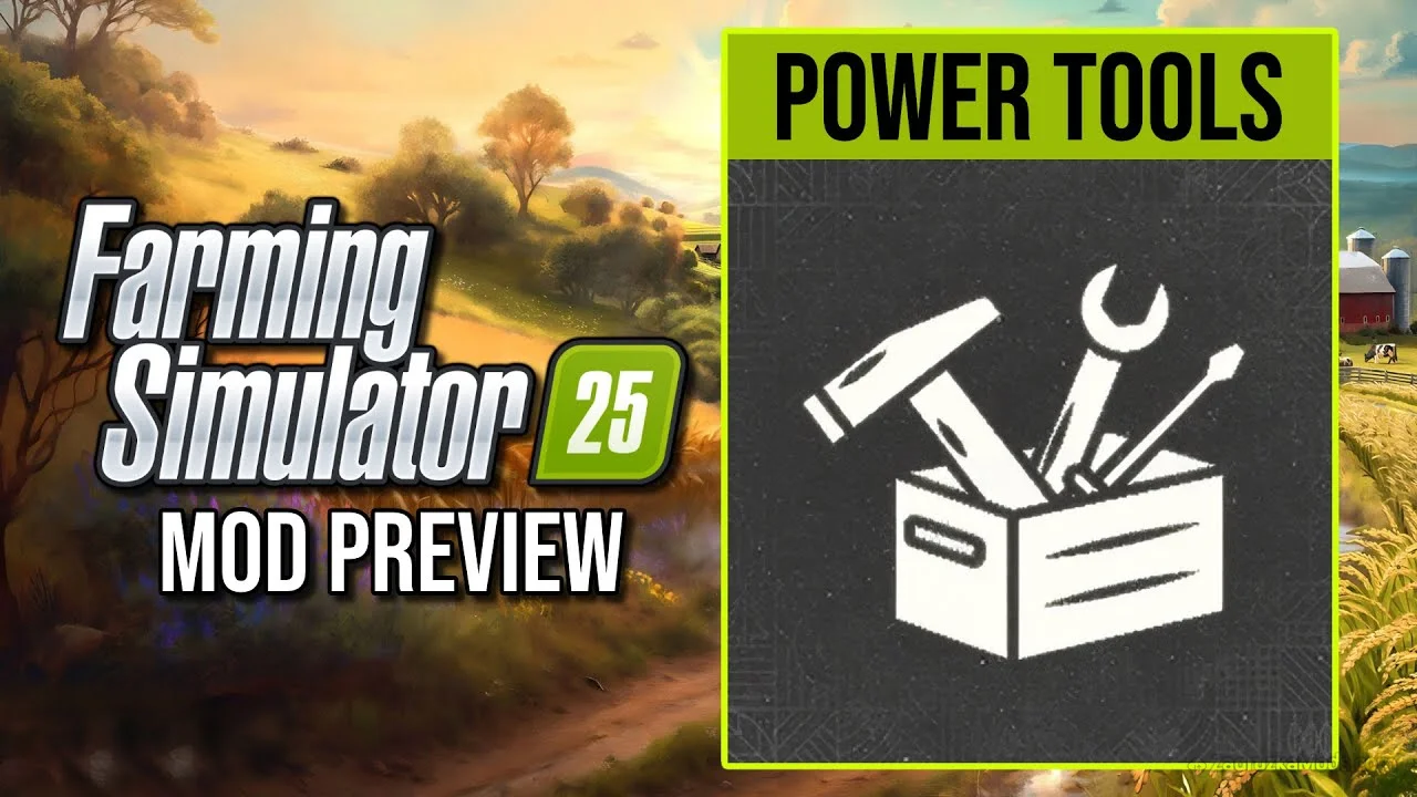 PowerTools Mod v1.2 for FS25