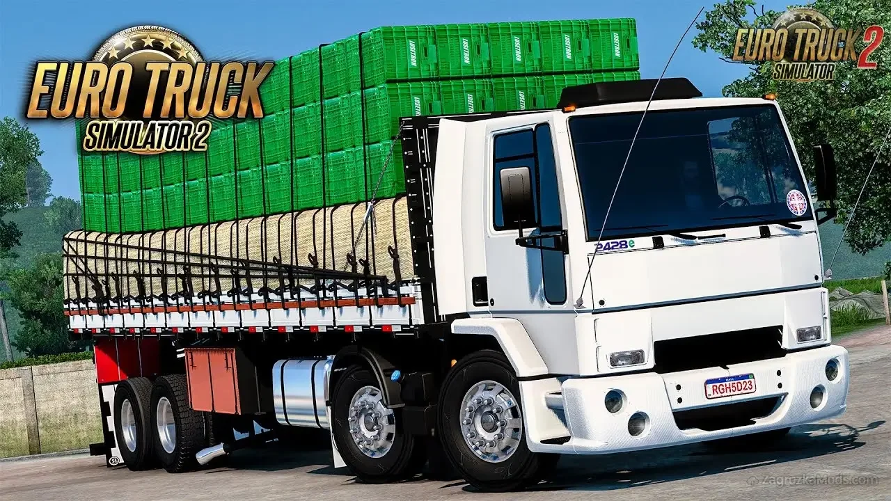 Ford Cargo 2428 Truck + Interior v1.8 (1.58.x) for ETS2