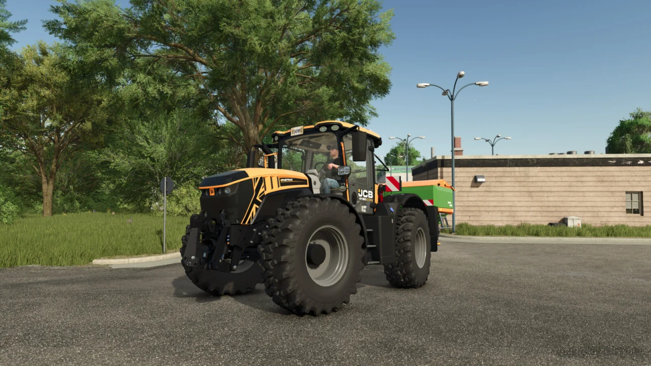 JCB Fastrac 4000 ICON Tractor v1.2.0.2 for FS25