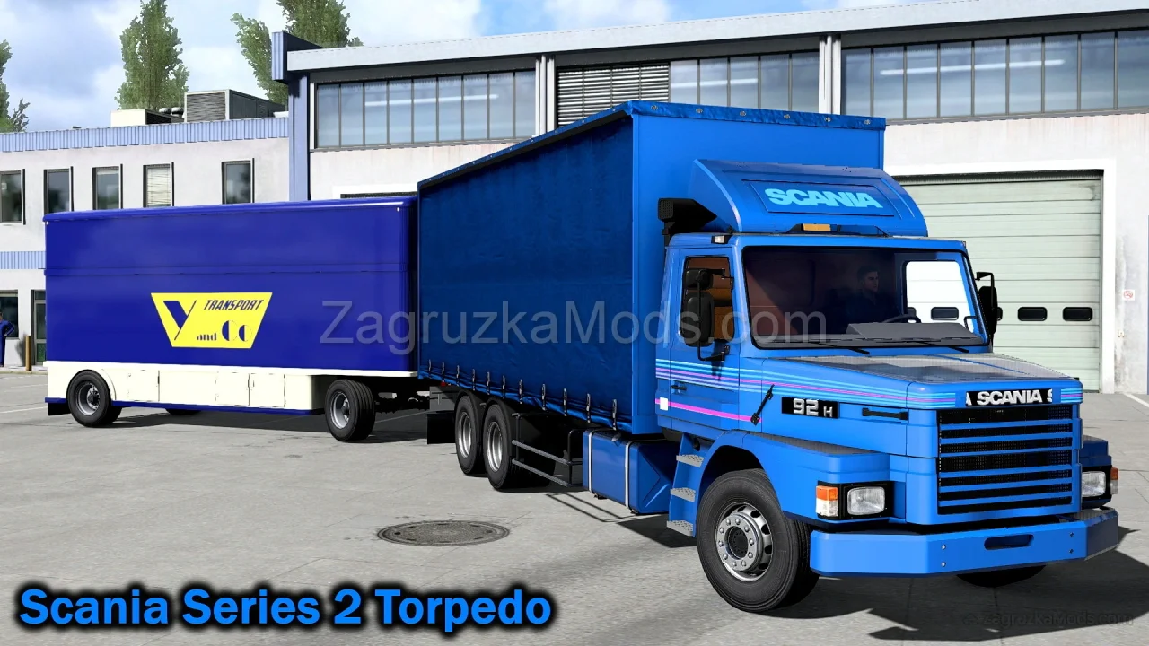 Scania Series 2 Torpedo Truck v2.1 (1.58.x) for ETS2