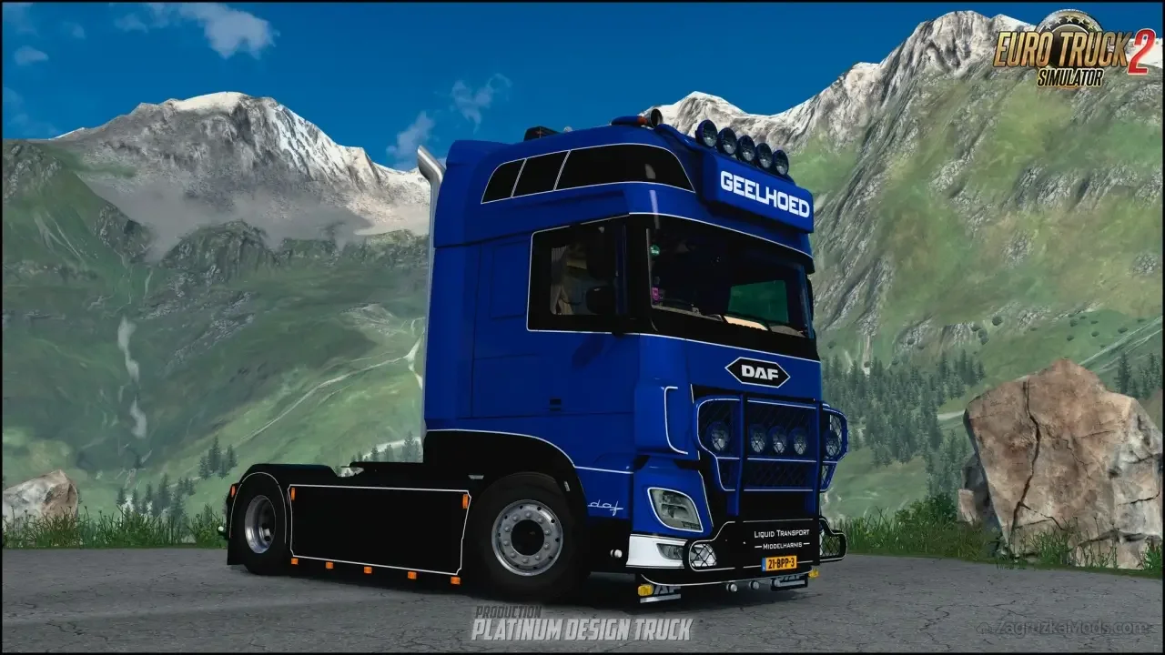 Daf XF106 480 Gebroeders Geelhoed + Trailer v7.0 (1.53.x) for ETS2 Daf XF106 480 Gebroeders Geelhoed + Trailer v7.0 (1.53.x) for ETS2