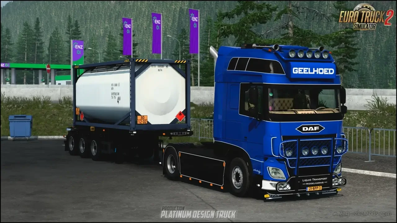 Daf XF106 480 Gebroeders Geelhoed + Trailer v7.0 (1.53.x) for ETS2 Daf XF106 480 Gebroeders Geelhoed + Trailer v7.0 (1.53.x) for ETS2