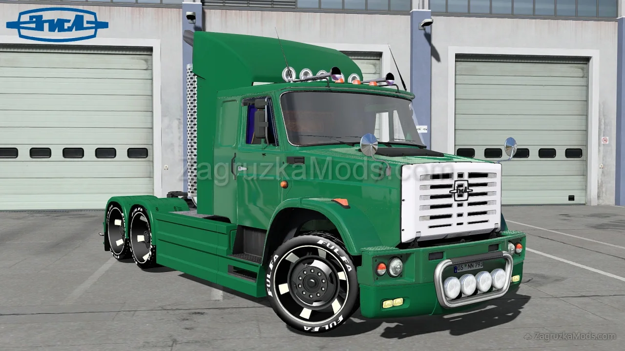 ZIL-4421 Truck + Interior v2.1 (1.53.x) for ETS2 ZIL-4421 Truck + Interior v2.1 (1.53.x) for ETS2