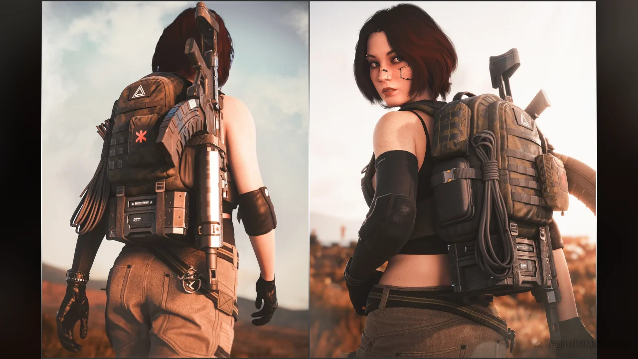 Modular Military Zenitex Backpack v1.0.1 for CyberPunk 2077