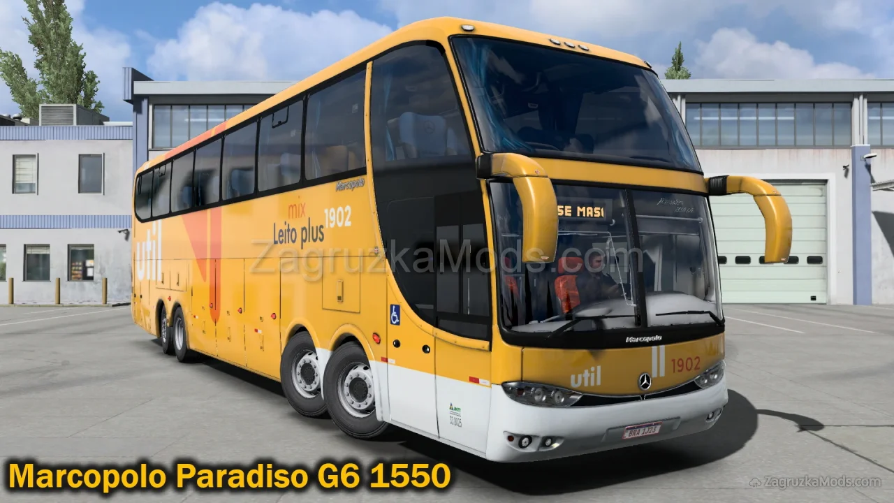 Marcopolo Paradiso G6 1550 LD v1.5 (1.53.x) for ETS2