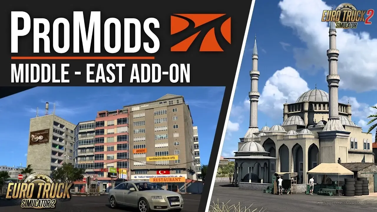 ProMods Middle-East Add-on 2.73 (1.53.x) for ETS2