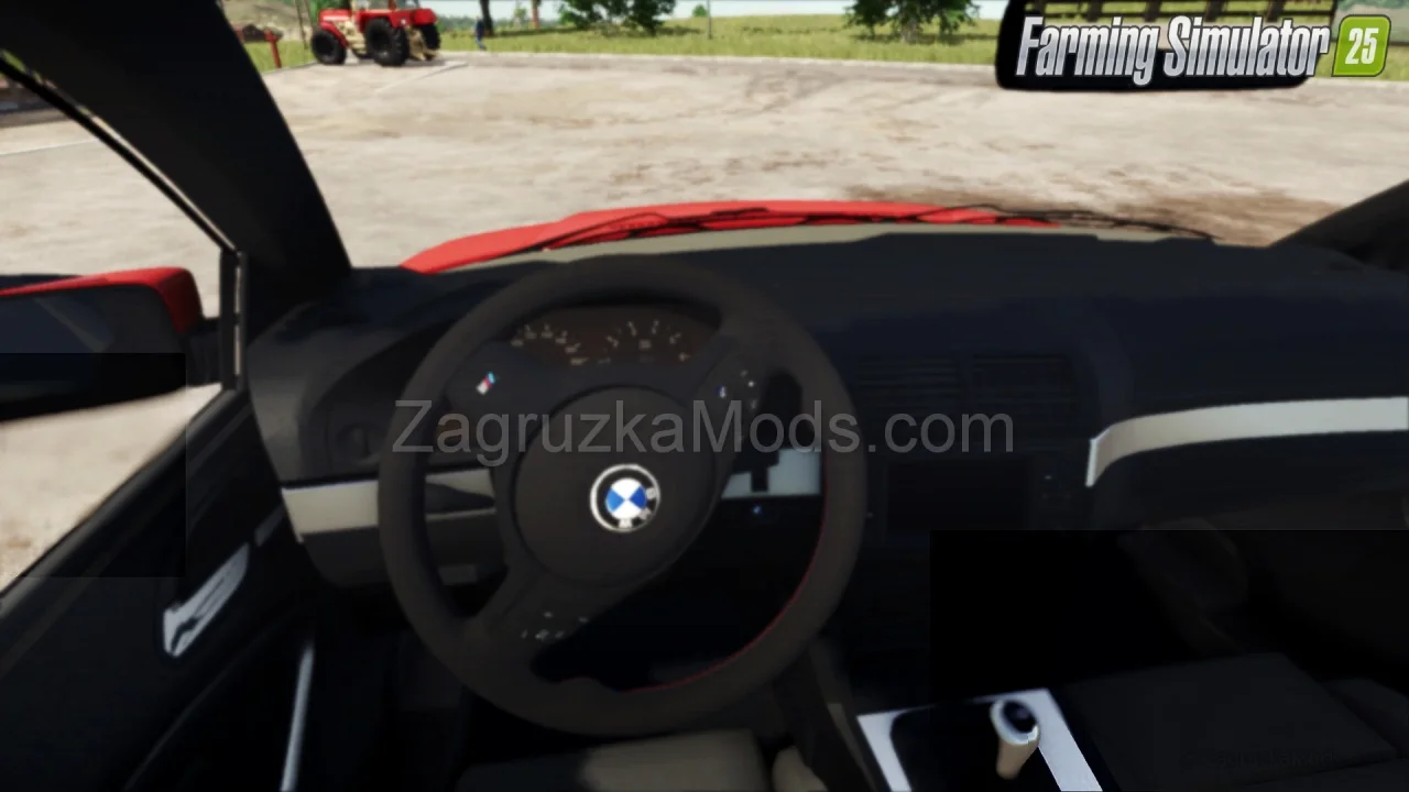 BMW E46 + Interior v1.0 for FS25 BMW E46 + Interior v1.0 for FS25