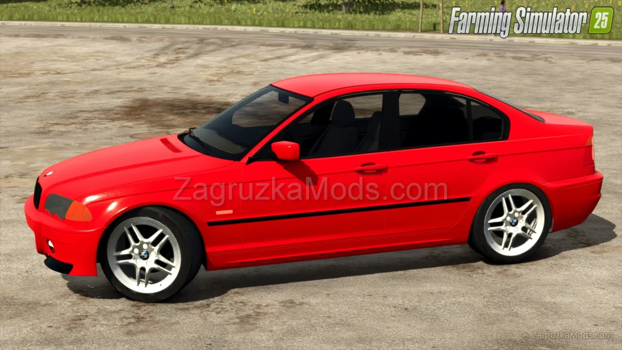 BMW E46 + Interior v1.0 for FS25 BMW E46 + Interior v1.0 for FS25