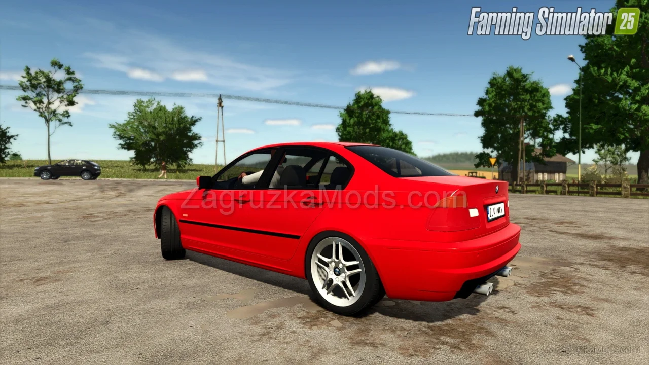 BMW E46 + Interior v1.0 for FS25 BMW E46 + Interior v1.0 for FS25