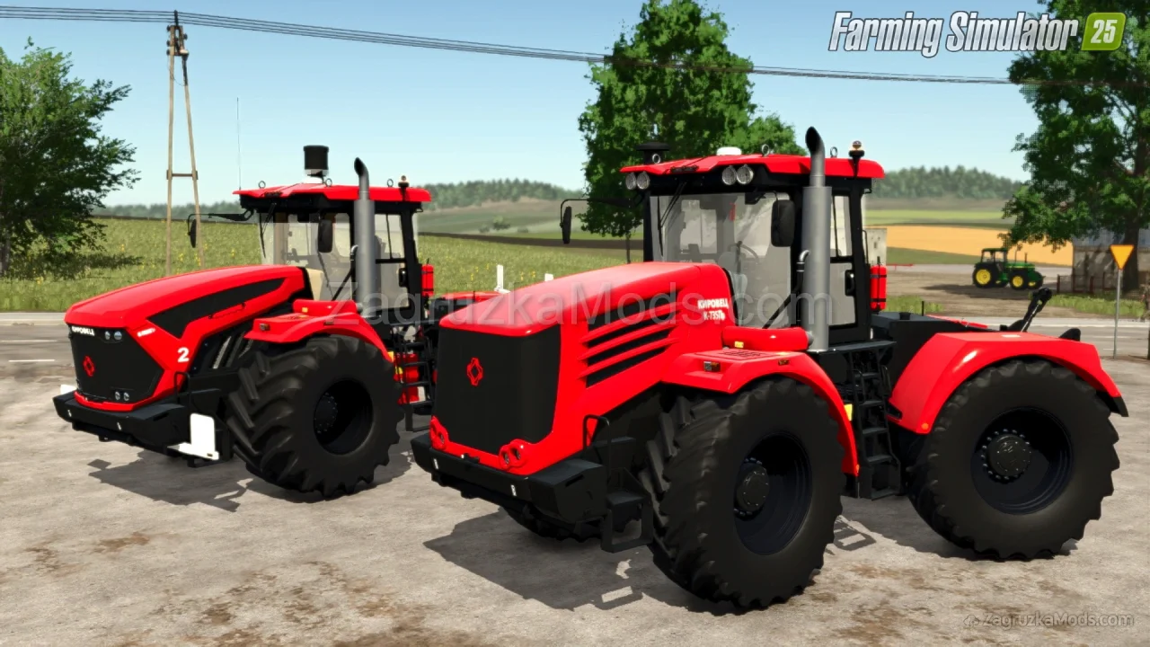 Kirovets K7 Series Pack Tractors v1.0.0.2 for FS25