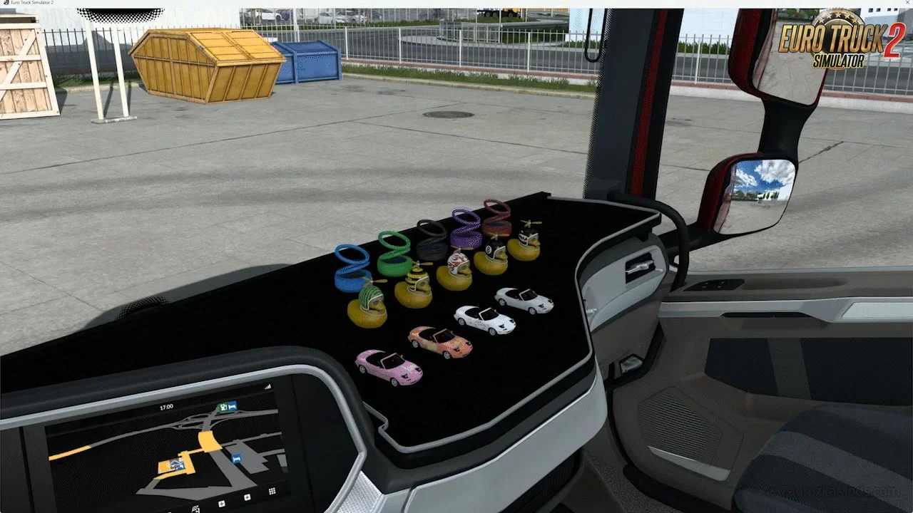Animated Interior Addons Pack v1.0 (1.53.x) for ETS2 Animated Interior Addons Pack v1.0 (1.53.x) for ETS2