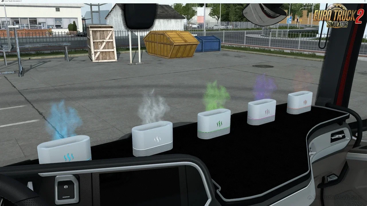 Animated Interior Addons Pack v1.0 (1.53.x) for ETS2 Animated Interior Addons Pack v1.0 (1.53.x) for ETS2