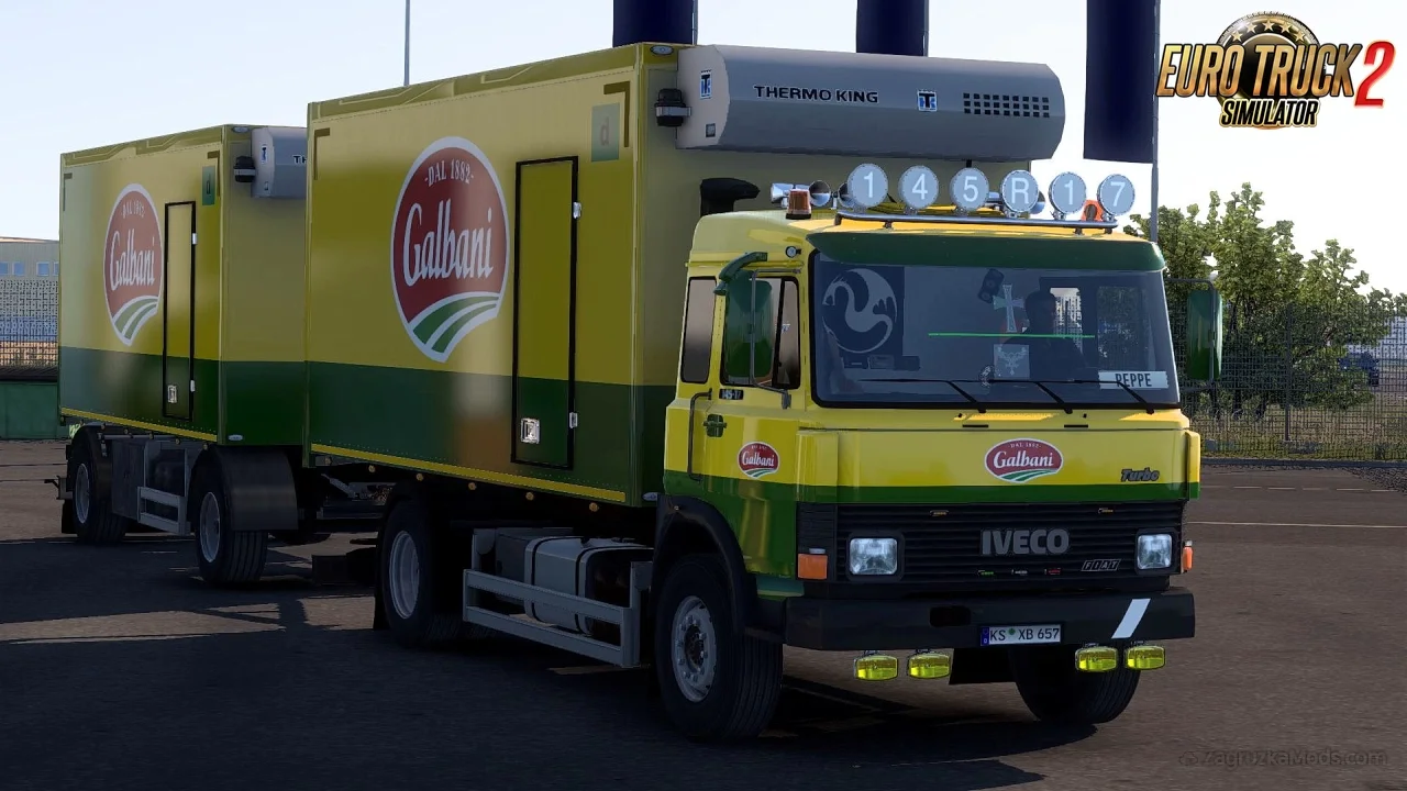 Iveco 145-17 R Truck + Trailer v2.0 (1.54.x) for ETS2 Iveco 145-17 R Truck + Trailer v2.0 (1.54.x) for ETS2