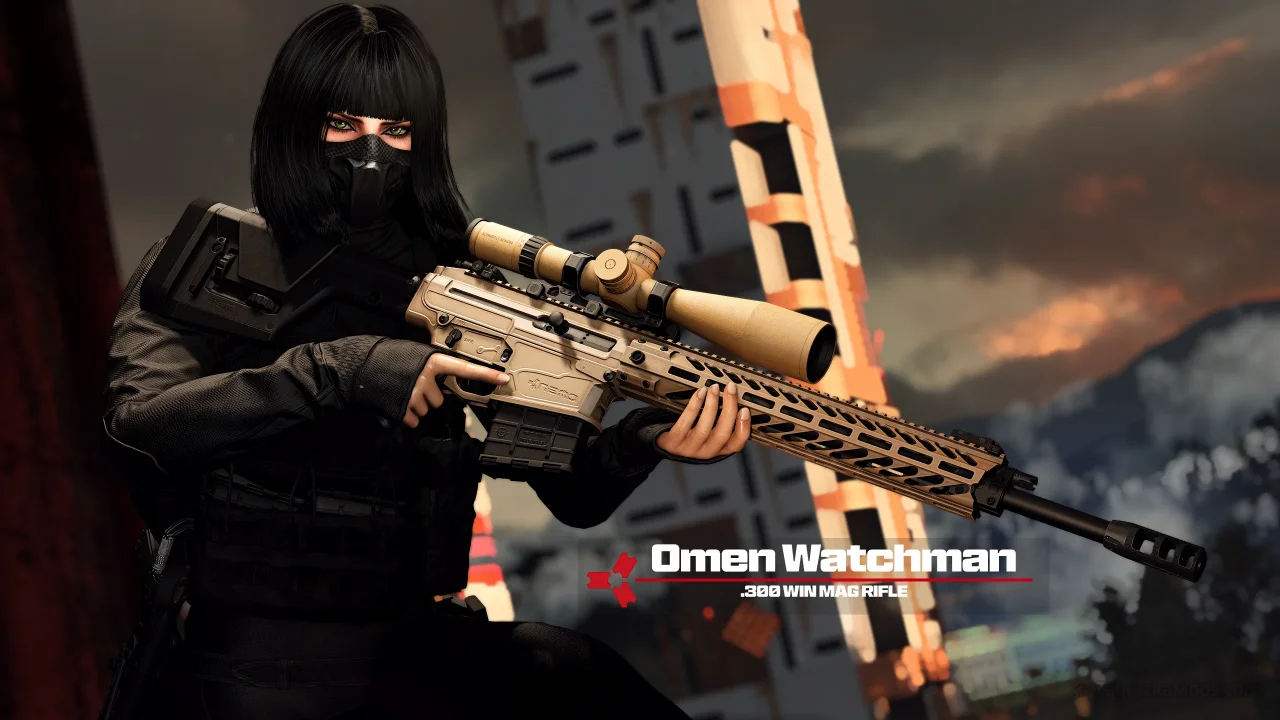 OMEN Watchman Sniper Riffle v1.0 for Fallout 4
